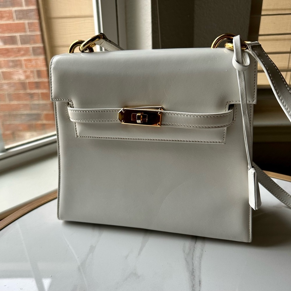 90s Calf Traveler Kelly Like Bag